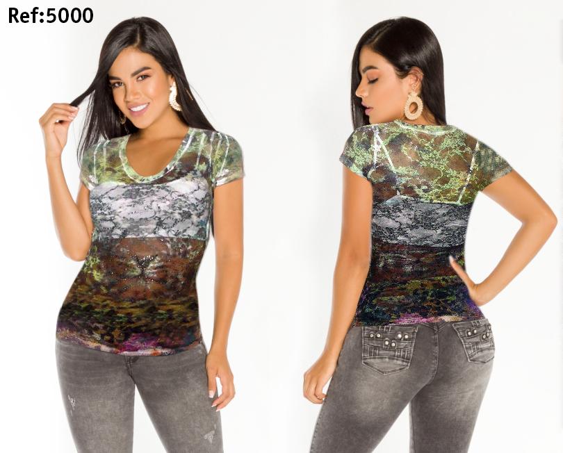 Blusa Estampada Sexy